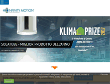 Tablet Screenshot of infinitymotion.com